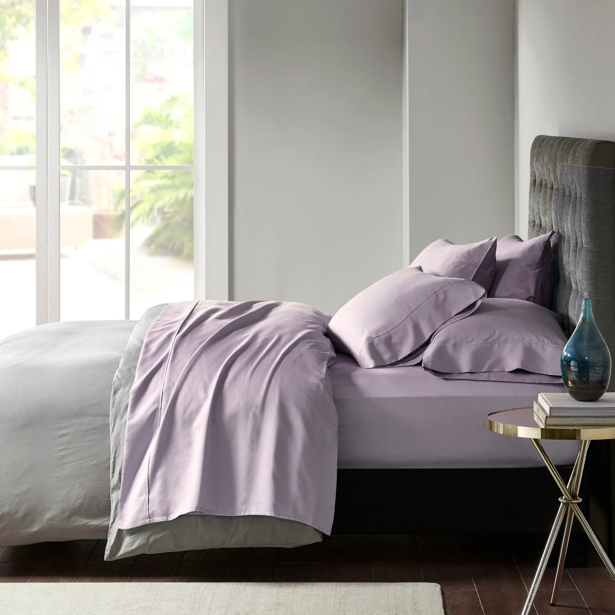 Cotton Blend Sateen Sheet Set - 800 Thread Count