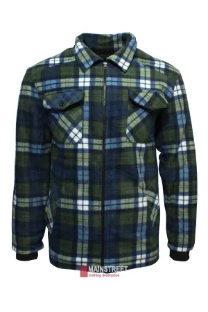 Pilbara Sherpa Lined Check Jacket